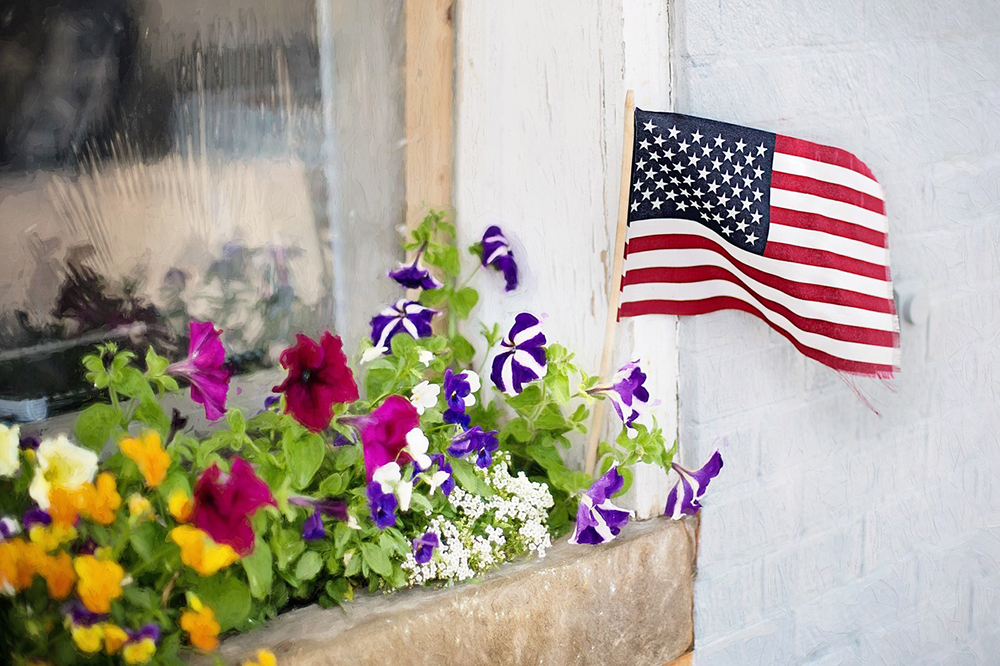 American flag - Memorial Day